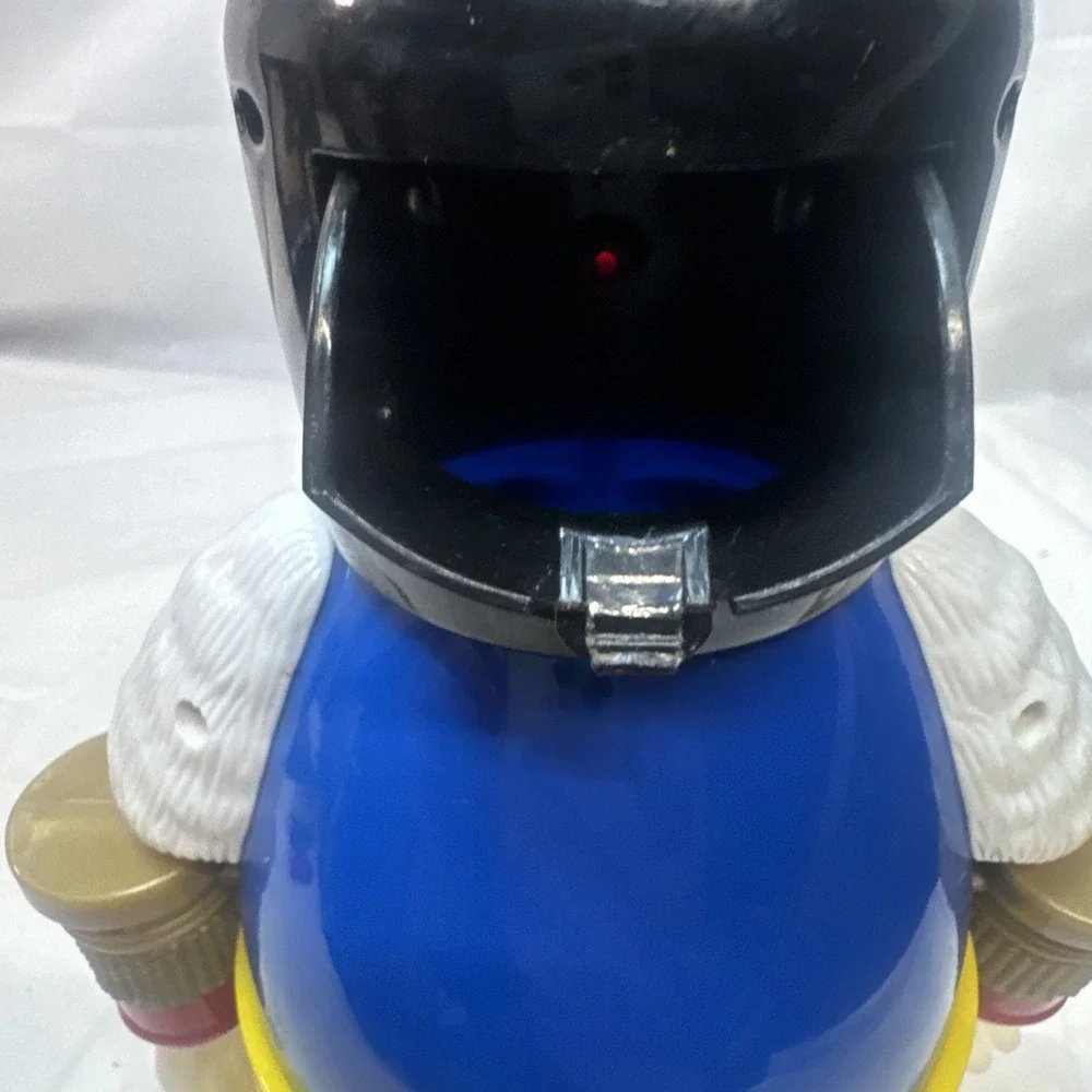 Vintage Blue M&M's‎ Nutcracker Candy Dispenser